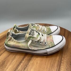 Converse Shoreline Low Shoes Womens Size 7 Green Casual Walking School Sneaker